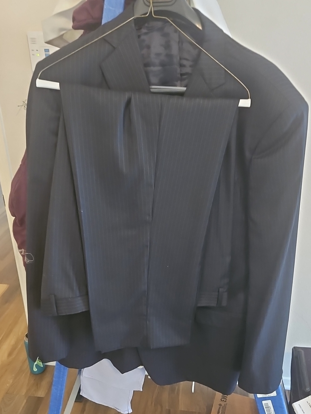 Brooks Brothers Navy Pinstripe Two-Piece Suit